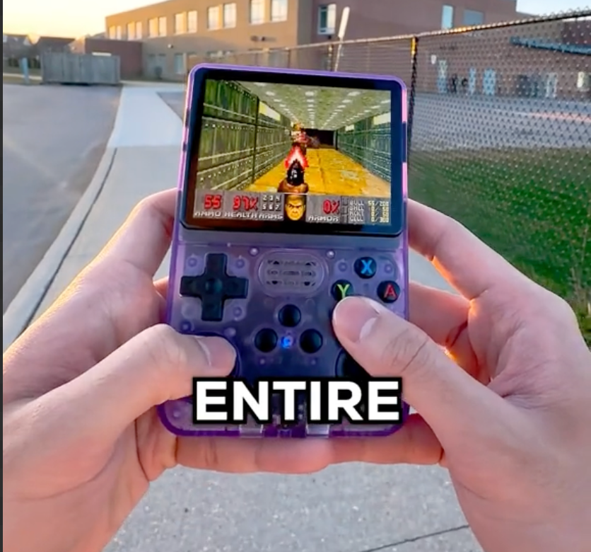 R36 Max Handheld Arcade Gaming Console