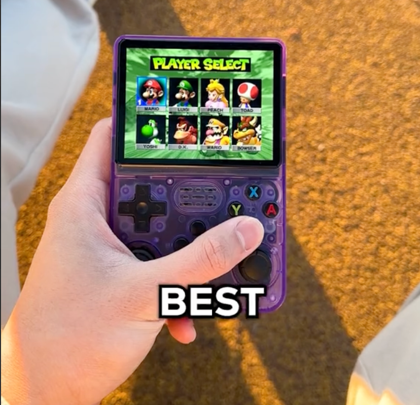 R36 Max Handheld Arcade Gaming Console