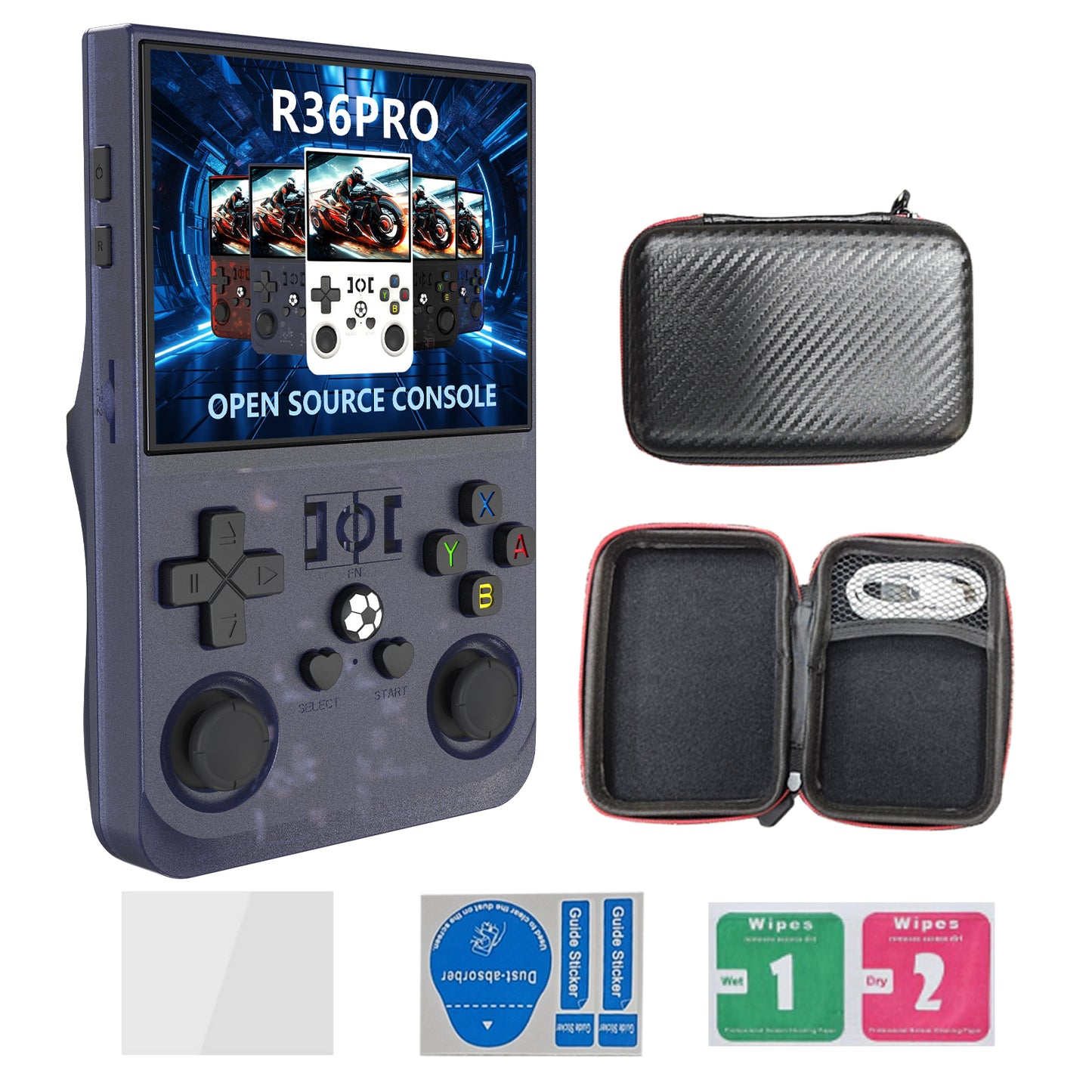R36 Max Handheld Arcade Gaming Console