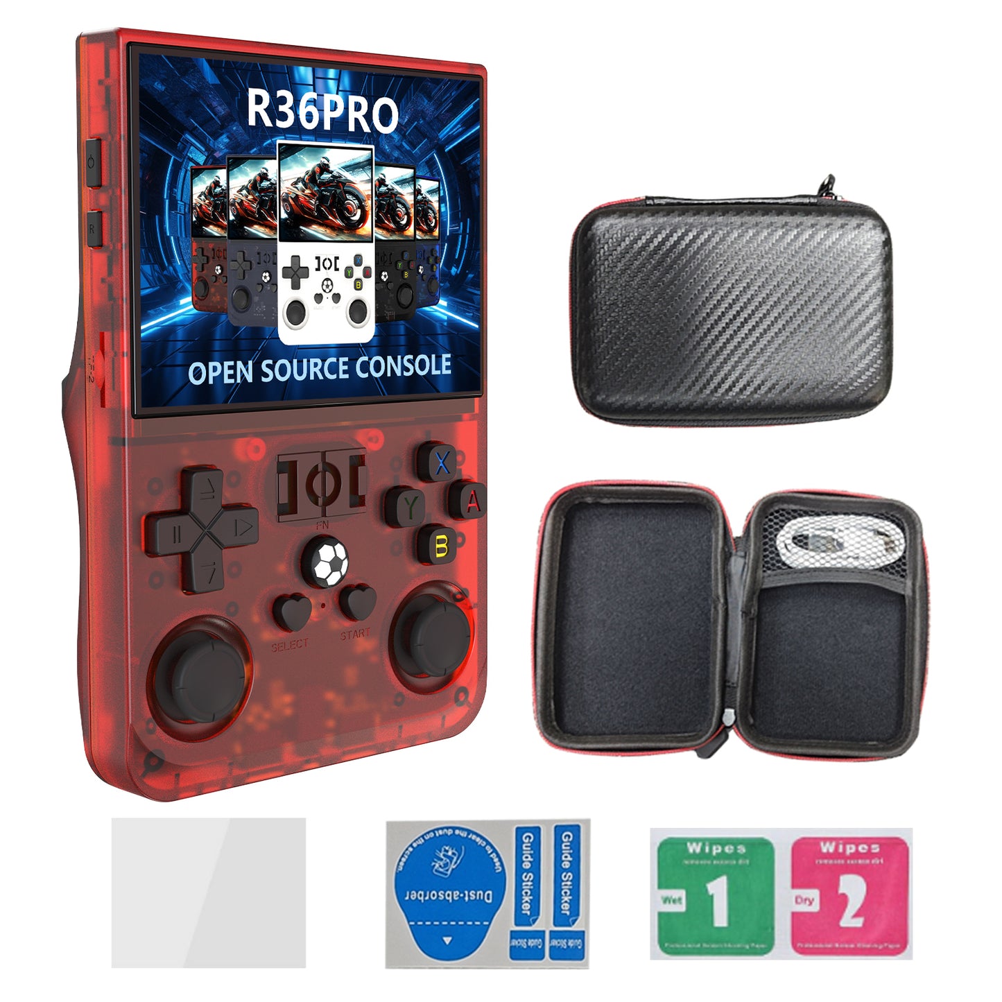 R36 Max Handheld Arcade Gaming Console